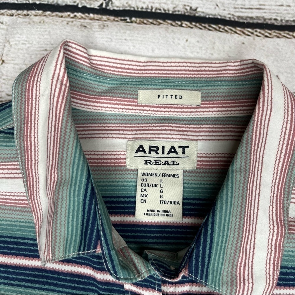 Ariat Kirby Stretch Button Down  Shirt Size L - Picture 3 of 12